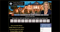 Desktop Screenshot of dallasmarketreport.com